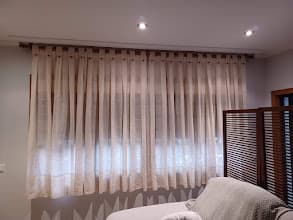 Colocación de cortinas por manitas en Vilagarcía